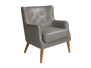 5085 - Tufted leather armchair with armrests _ Angel Cerdá